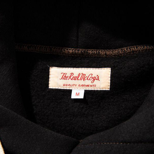 ザ リアルマッコイズ MC19124 10 oz. LOOPWHEEL PARKA ブラック(030) メンズ プルオーバー パーカー