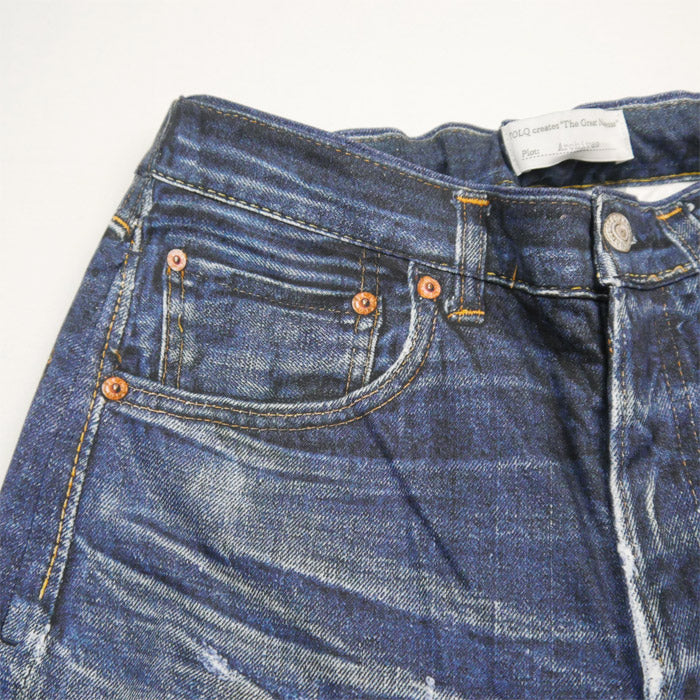 トルク TA-5001 Tronpe L’oeil Printed Stretch Trousers (1960s Jeans) デニムパンツ ジーンズ メンズ