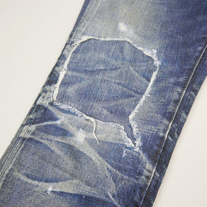 トルク TA-5001 Tronpe L’oeil Printed Stretch Trousers (1960s Jeans) デニムパンツ ジーンズ メンズ