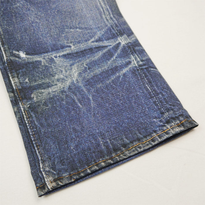 トルク TA-5001 Tronpe L’oeil Printed Stretch Trousers (1960s Jeans) デニムパンツ ジーンズ メンズ