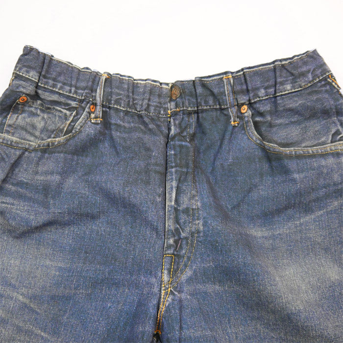 トルク TA-5003 Trompe L’oeil Printed Shorts (1960s Denim Shorts) デニムショーツ メンズ