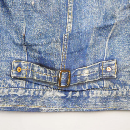 トルク TA-2001 Trompe L’oeil Printed Jacket (1950 Type-1 T-Back) ファーストタイプ デニムジャケット メンズ