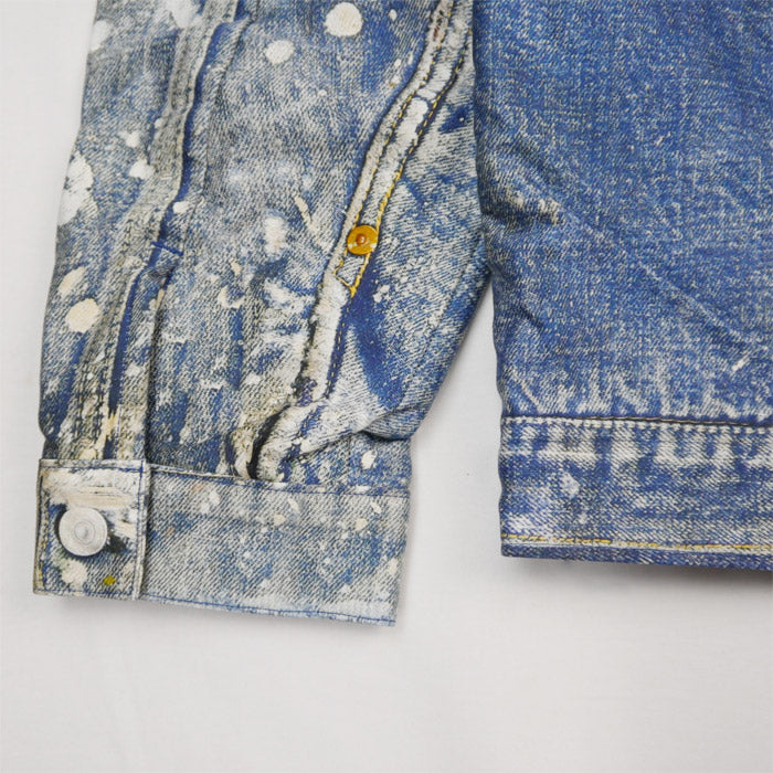 トルク TA-2001 Trompe L’oeil Printed Jacket (1950 Type-1 T-Back) ファーストタイプ デニムジャケット メンズ