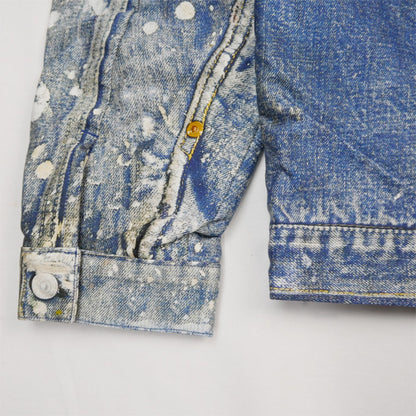 トルク TA-2001 Trompe L’oeil Printed Jacket (1950 Type-1 T-Back) ファーストタイプ デニムジャケット メンズ