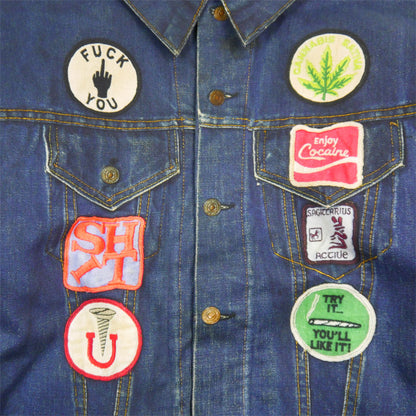 トルク TA-2005 Trompe L’oeil Printed Jacket (1950 Type-1 T-Back) ファーストタイプ デニムジャケット メンズ