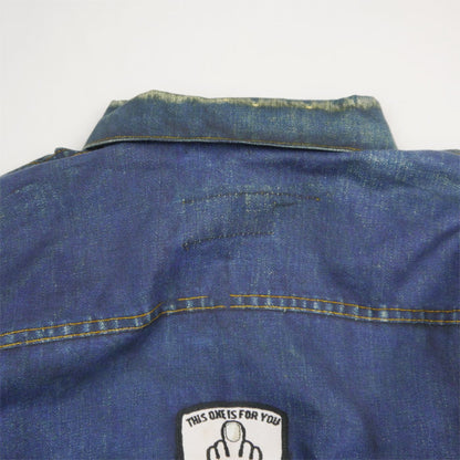 トルク TA-2005 Trompe L’oeil Printed Jacket (1950 Type-1 T-Back) ファーストタイプ デニムジャケット メンズ