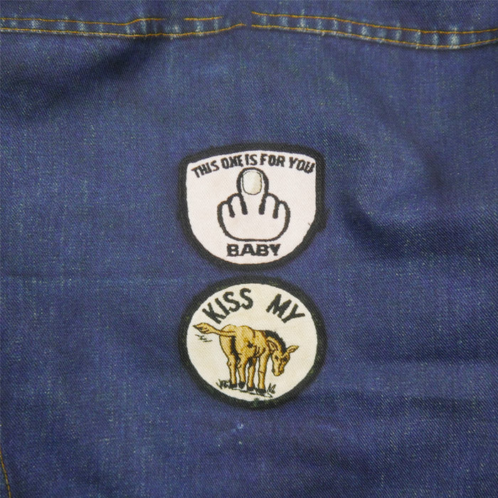 トルク TA-2005 Trompe L’oeil Printed Jacket (1950 Type-1 T-Back) ファーストタイプ デニムジャケット メンズ