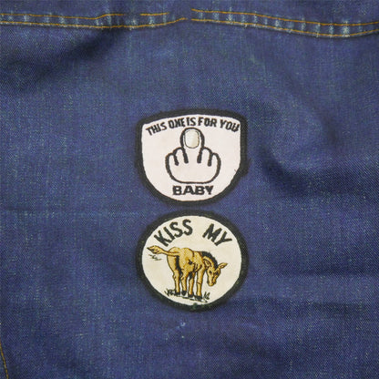 トルク TA-2005 Trompe L’oeil Printed Jacket (1950 Type-1 T-Back) ファーストタイプ デニムジャケット メンズ