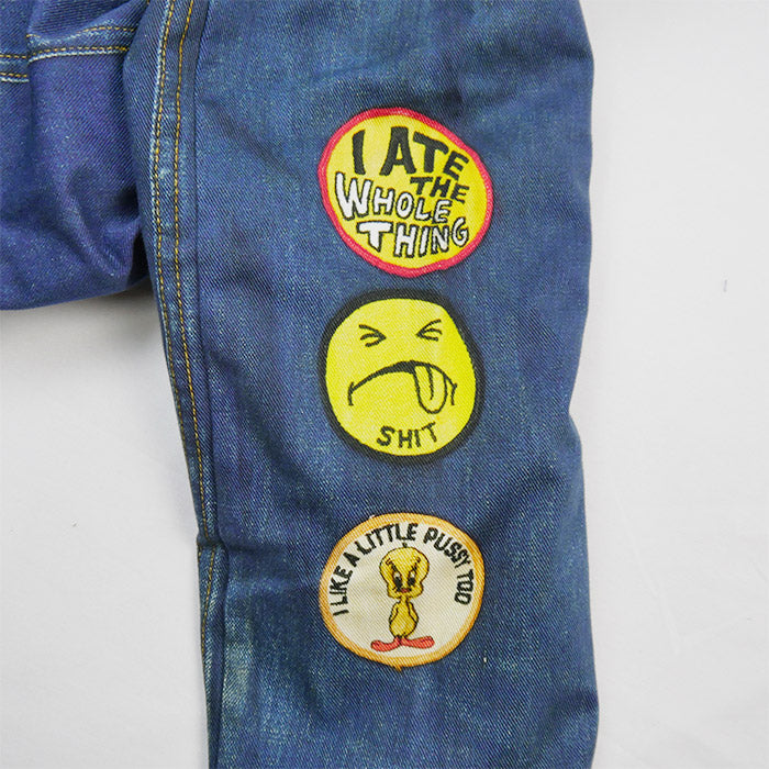 トルク TA-2005 Trompe L’oeil Printed Jacket (1950 Type-1 T-Back) ファーストタイプ デニムジャケット メンズ