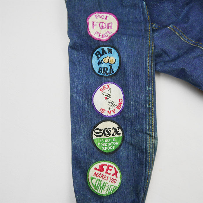 トルク TA-2005 Trompe L’oeil Printed Jacket (1950 Type-1 T-Back) ファーストタイプ デニムジャケット メンズ