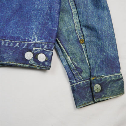 トルク TA-2004 Trompe L’oeil Printed Jacket(1950 Type-2 T-Back) セカンドタイプ デニムジャケット メンズ