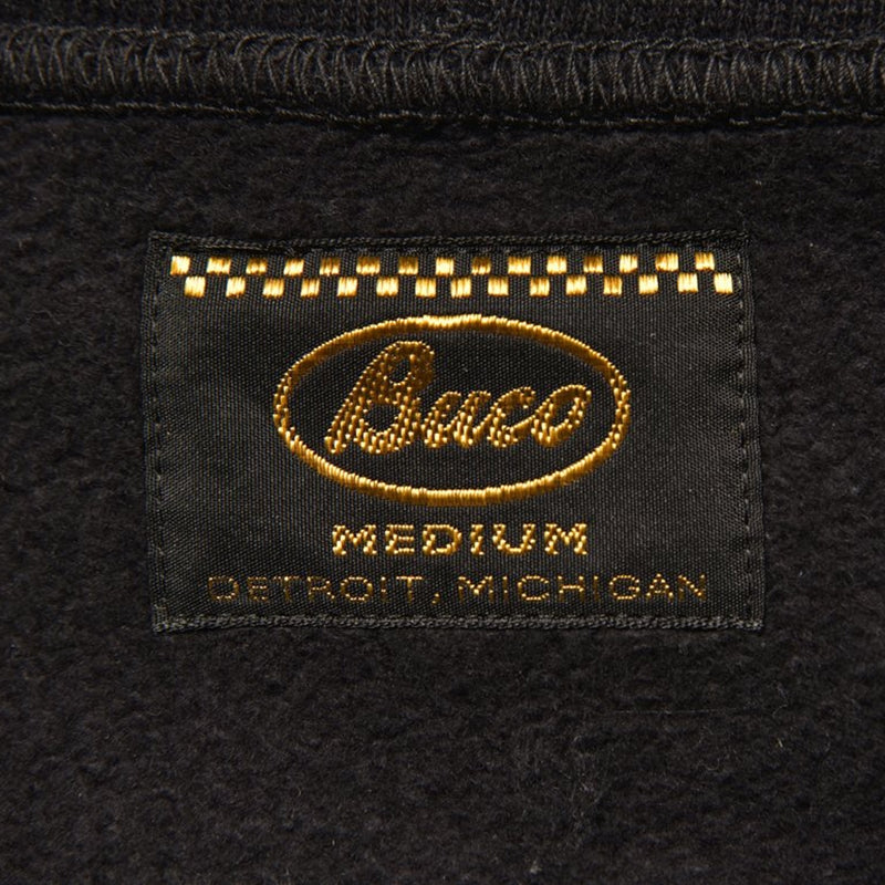 BUCO F/Z SWEATSHIRT / BUCO HELMET LOGO: BLACK
