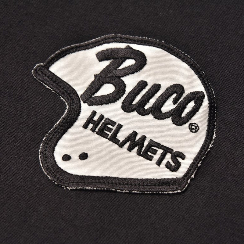 BUCO F/Z SWEATSHIRT / BUCO HELMET LOGO: BLACK