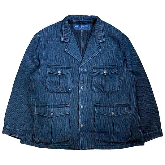 PC KENDO BINGHAM JACKET:BLUE