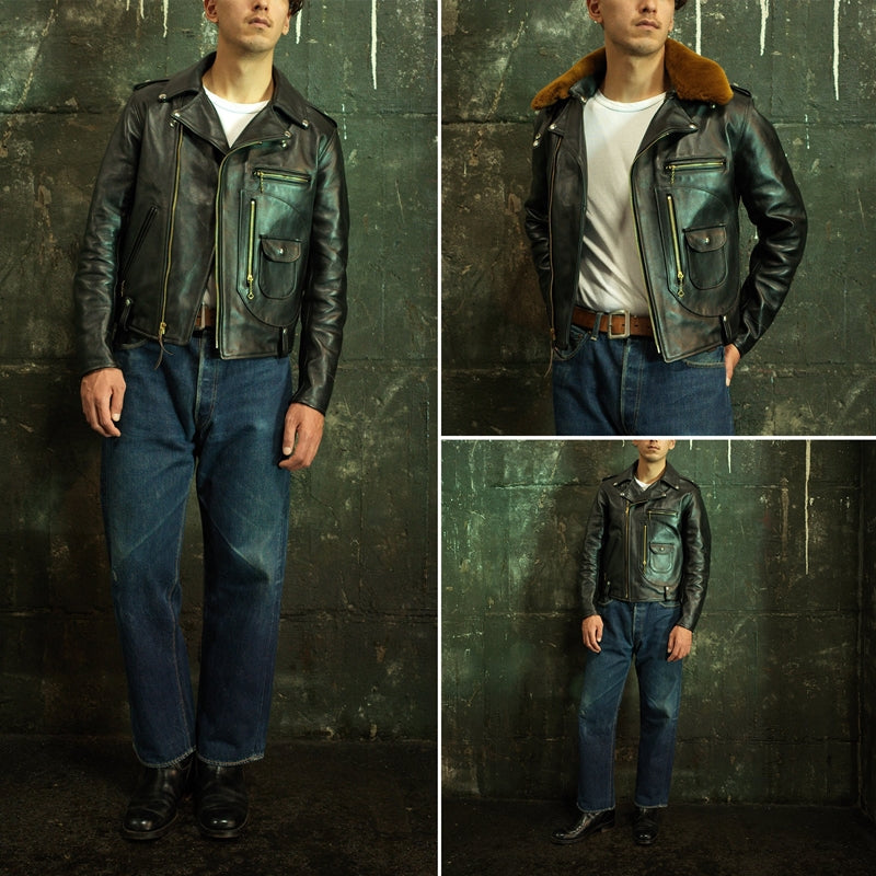 BUCO J-24 JACKET: BLACK