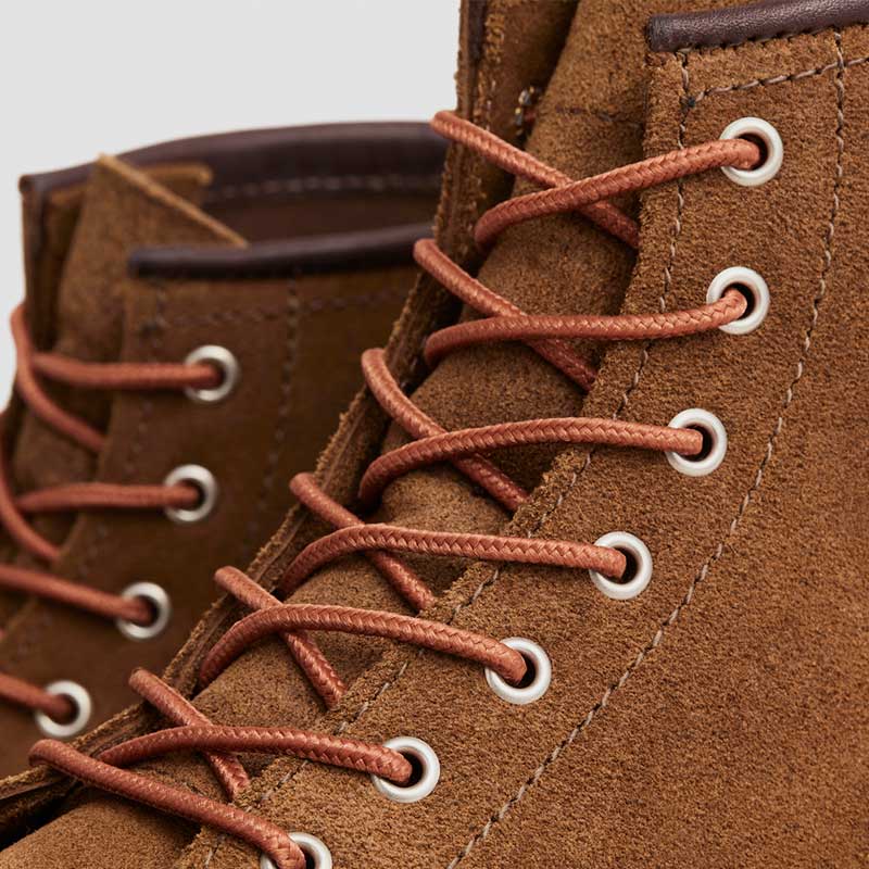 レッドウィング ICON_W STYLE NO.3605 6-inch Classic Moc 6インチ クラシックモック ブラウン レディース レザー スエード ワーク ブーツ