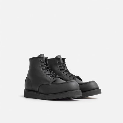 レッドウィング ICON STYLE NO.8074 6-inch Classic Moc 6インチ クラシックモック ブラック メンズ レザー ワーク ブーツ