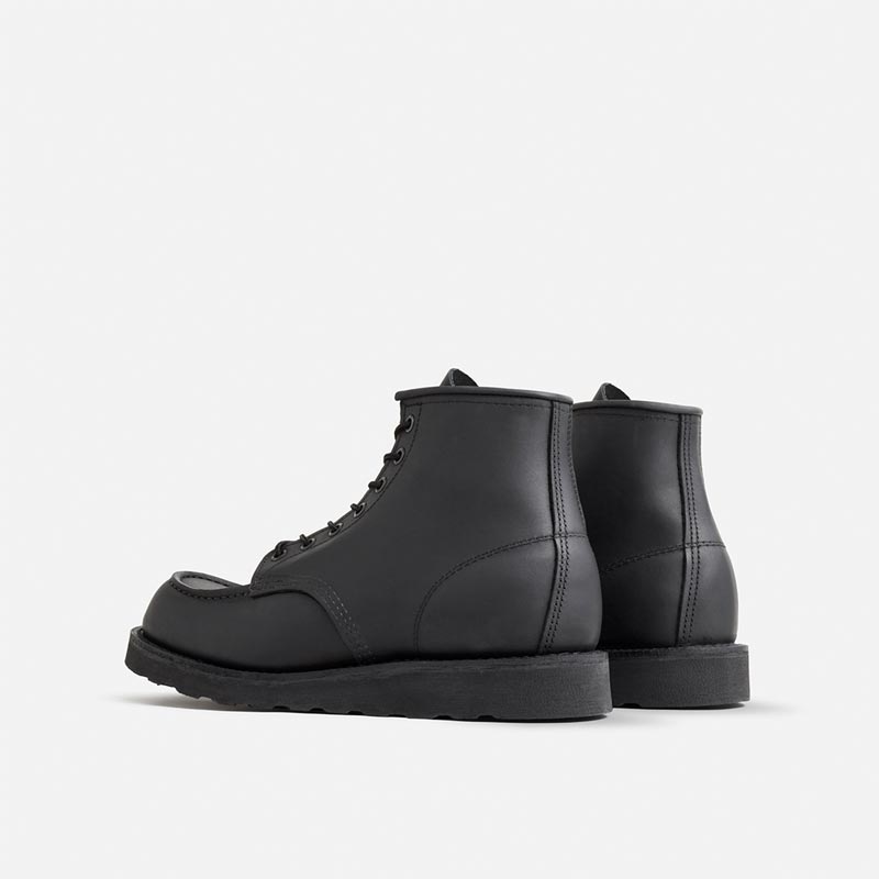 レッドウィング ICON STYLE NO.8074 6-inch Classic Moc 6インチ クラシックモック ブラック メンズ レザー ワーク ブーツ
