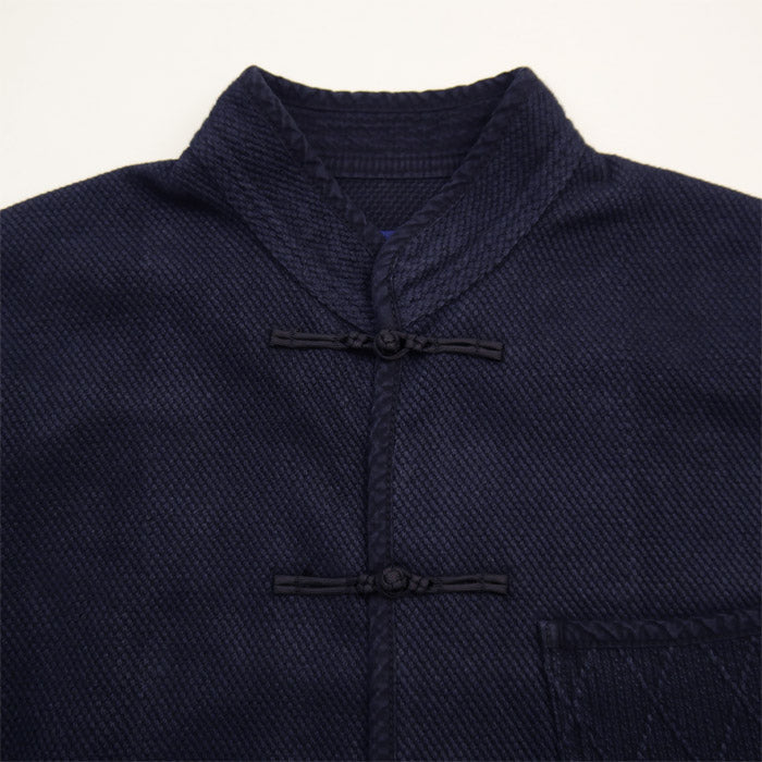 ポータークラシック PC-001-002 PC KENDO CHINESE JACKET ピーシーケンドウチャイニーズジャケット ダークネイビー メンズ