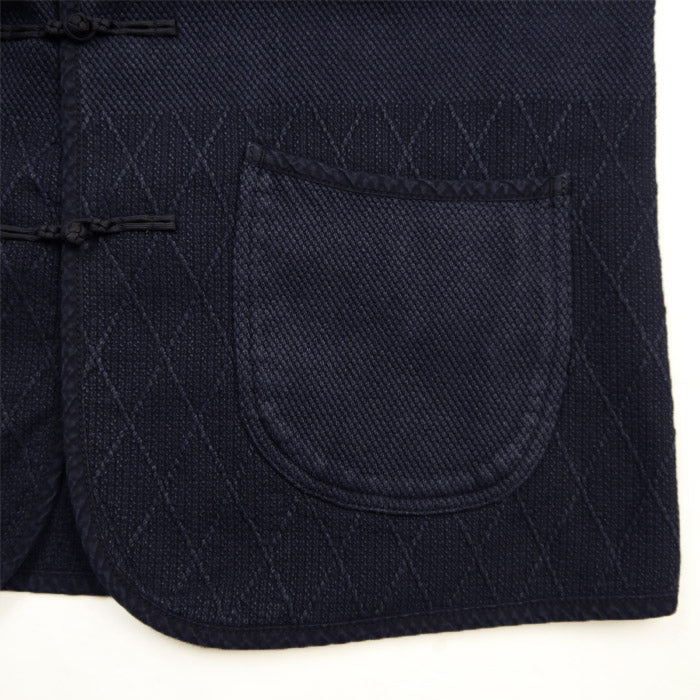 ポータークラシック PC-001-002 PC KENDO CHINESE JACKET ピーシーケンドウチャイニーズジャケット ダークネイビー メンズ