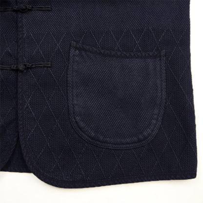 ポータークラシック PC-001-002 PC KENDO CHINESE JACKET ピーシーケンドウチャイニーズジャケット ダークネイビー メンズ