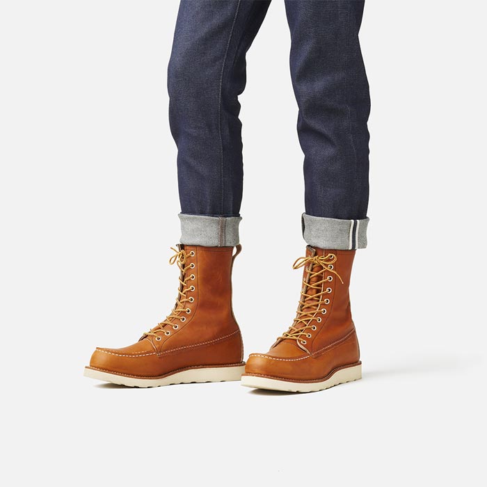 レッドウィング STYLE NO.877 8" Classic Moc 8インチ クラシックモック ハンティング レザー ワーク ブーツ