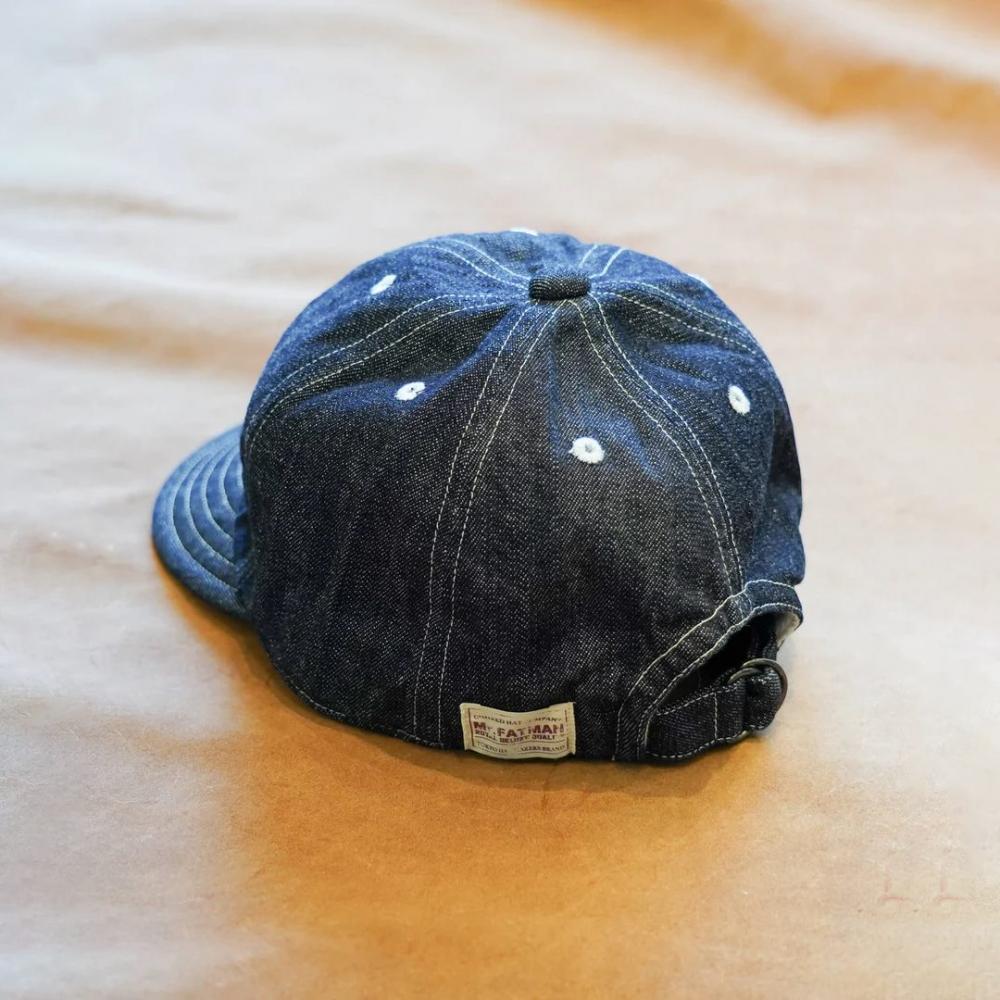 ミスターファットマン 5203006 Billie インディゴ メンズ キャップ 帽子 硫化染め サイズ調整可能