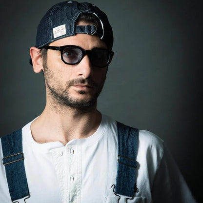 ミスターファットマン 5203006 Billie インディゴ メンズ キャップ 帽子 硫化染め サイズ調整可能