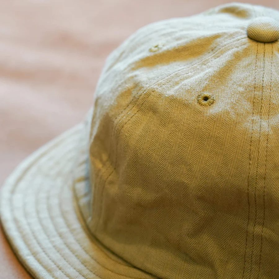 ミスターファットマン 5203006 Billie ベージュ メンズ キャップ 帽子 硫化染め サイズ調整可能