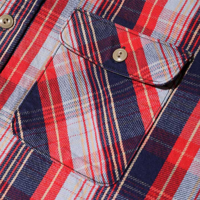 ジェラード JP72134 Unionworkers Shirts レギュラー丈 オールドネイビー