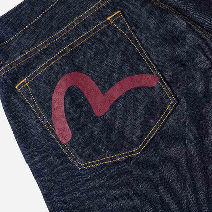 EVISU カモメプリントポケット キャロットフィット ジーンズ #2017 エヴィス