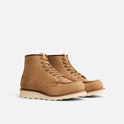 レッドウィング MODERN_W STYLE NO.3447 6" Classic Moc 6インチ クラシックモック レディース レザー ワーク ブーツ ウィメンズライン 本革 ホーソーン「ミュールスキナー」ラフアウト モックトゥ アメリカ製