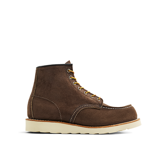 レッドウィング   STYLE NO.8836 6-inch Classic Moc 6インチ クラシックモック チョコレート「ミュールスキナー」ラフアウト メンズ レザー ブーツ