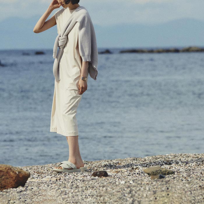 ムーンスター 810s ET033 ALLPE MODI IVORY オルパ モディ サンダル ユ ニセックス