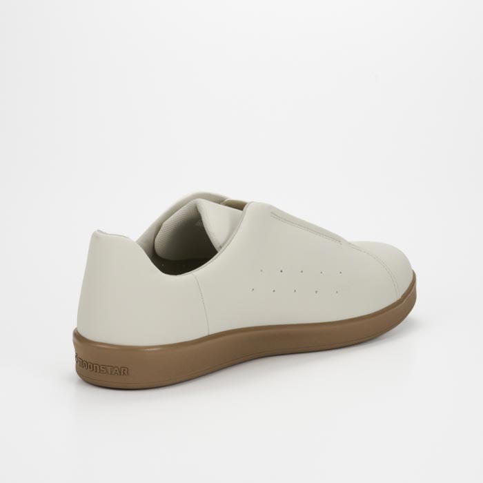 ムーンスター 810s ET001 KITCHE ECRU/GUM キッチェ エクリュ ユニセックス スニーカー キッチンシューズ マルチストッパーソール