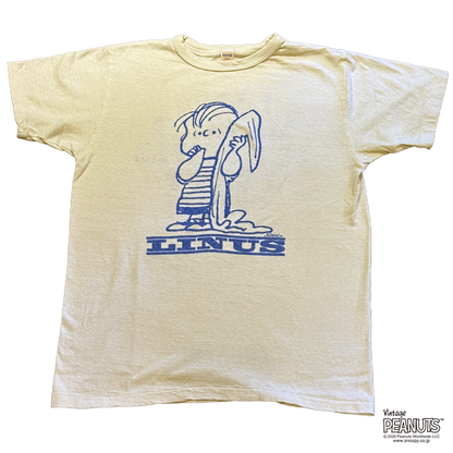 WAREHOUSE & CO. Lot YP126S-4 I LOVE MANKIND...(LINUS):クリーム/サックス