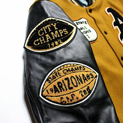 30oz. Wool Melton Award Jacket “APACHES”