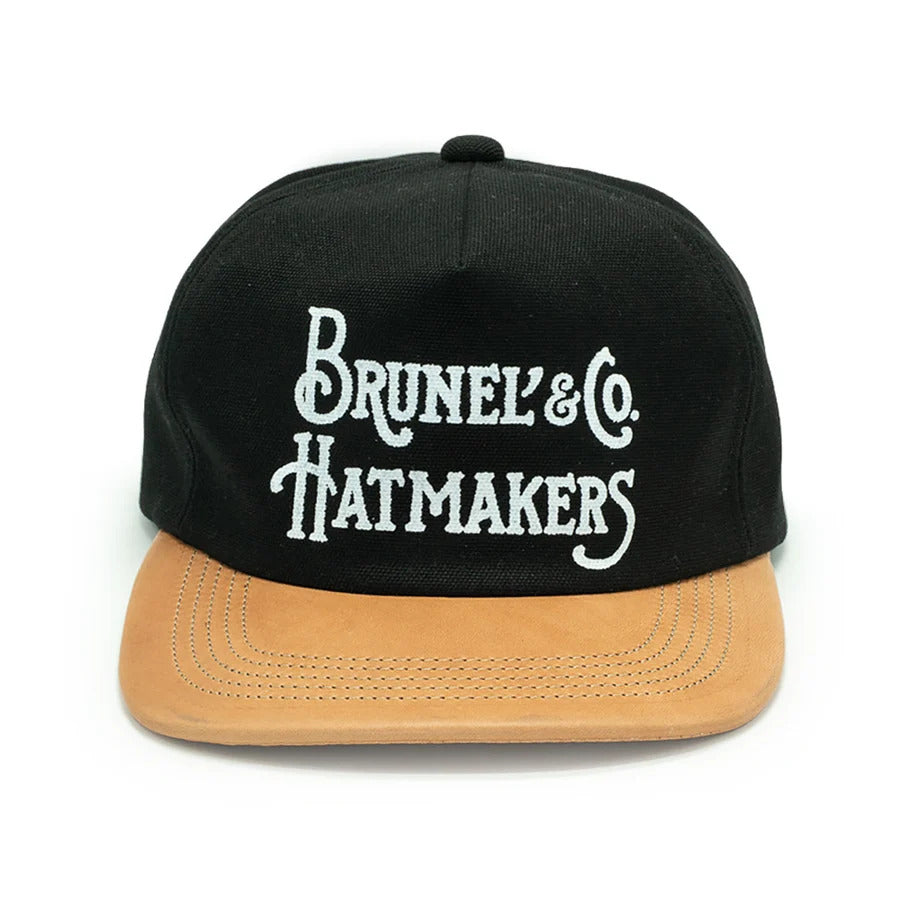 BRUNEL&Co. HATMAKERS TURNER CAP BLACK/BLACK・BEIGE/NUME・BLUE/NUME・BLACK/NUME