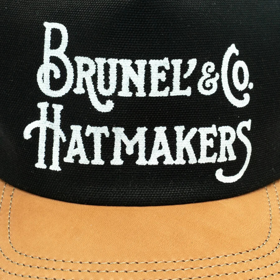 BRUNEL&Co. HATMAKERS TURNER CAP BLACK/BLACK・BEIGE/NUME・BLUE/NUME・BLACK/NUME