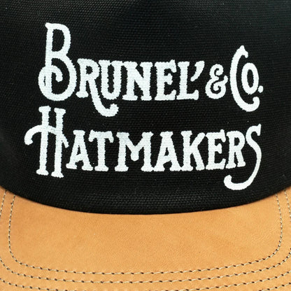 BRUNEL&Co. HATMAKERS TURNER CAP BLACK/BLACK・BEIGE/NUME・BLUE/NUME・BLACK/NUME