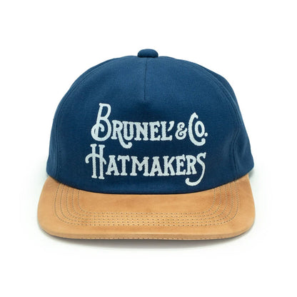 BRUNEL&Co. HATMAKERS TURNER CAP BLACK/BLACK・BEIGE/NUME・BLUE/NUME・BLACK/NUME