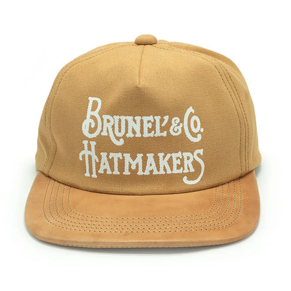 BRUNEL&Co. HATMAKERS TURNER CAP BLACK/BLACK・BEIGE/NUME・BLUE/NUME・BLACK/NUME
