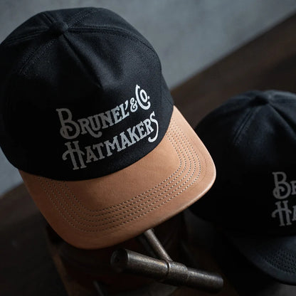 BRUNEL&Co. HATMAKERS TURNER CAP BLACK/BLACK・BEIGE/NUME・BLUE/NUME・BLACK/NUME