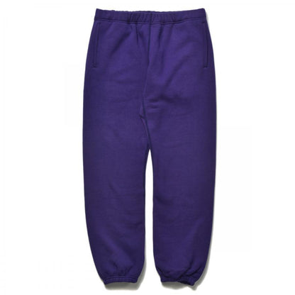 10 oz. LOOPWHEEL SWEATPANTS:PURPLE