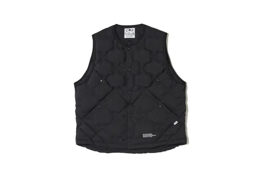 CMF OUTDOOR GARMENT (シーエムエフ アウトドアガーメント) CMF2502-V01V CMF WOVEN DOWN VEST ブラック