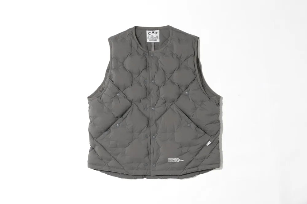 CMF OUTDOOR GARMENT (シーエムエフ アウトドアガーメント) CMF2502-V01V CMF WOVEN DOWN VEST ウルフグレー