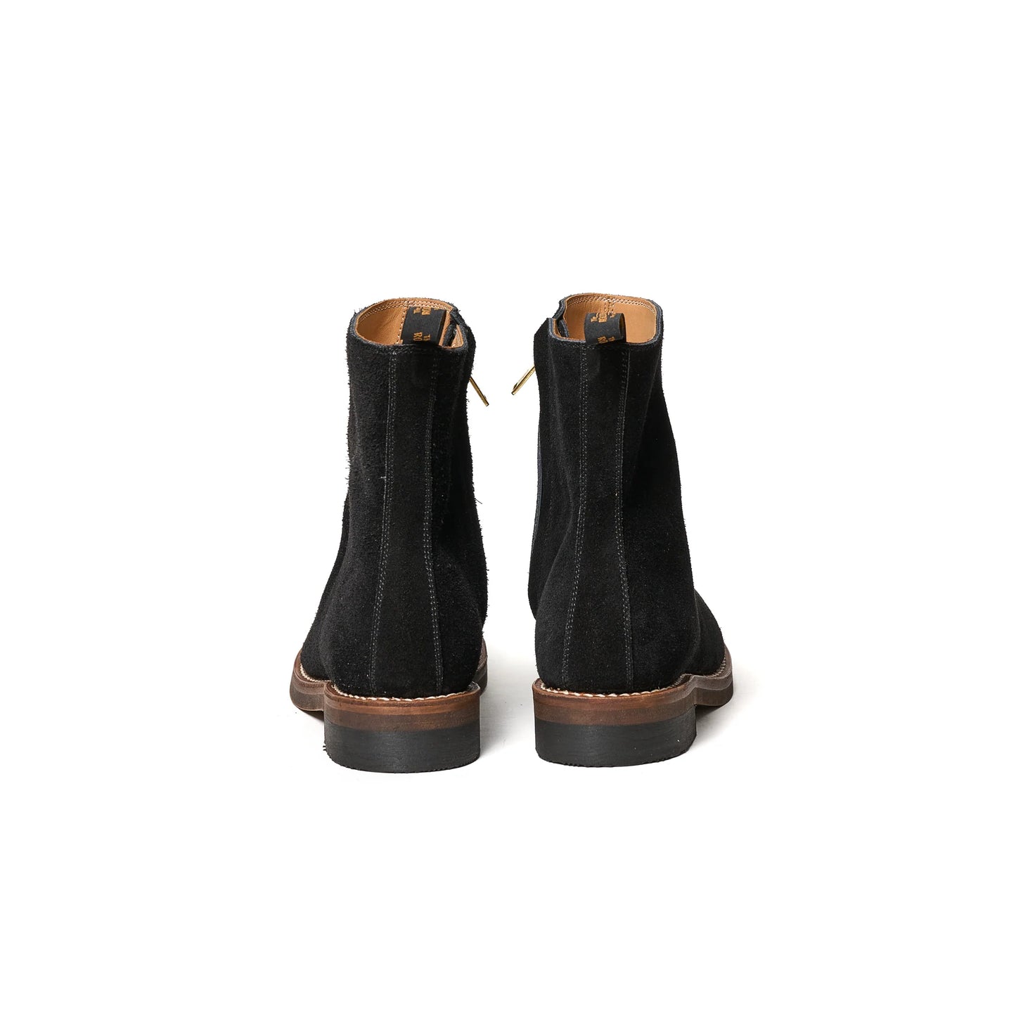 ローリングダブトリオ RDT-A14 CASPER Black Oil Suede キャスパー ブラック オイルスエード メンズ レザー サイドジップ ブーツ