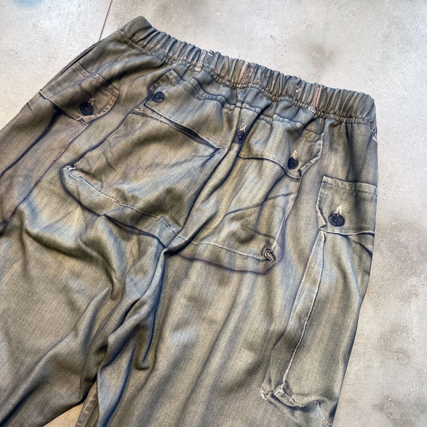 トルク 24-2302 U.S.M.C P1941 HBT Pants 1940's USA