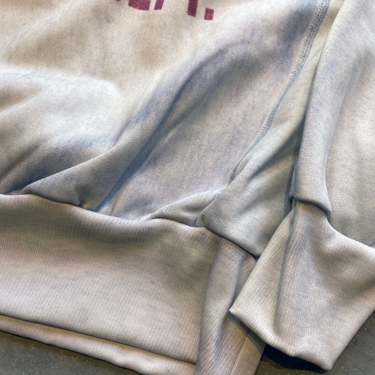 トルク 24-2202 Reverse Weave Sweatshirts 4 Rows Print 1970's USA