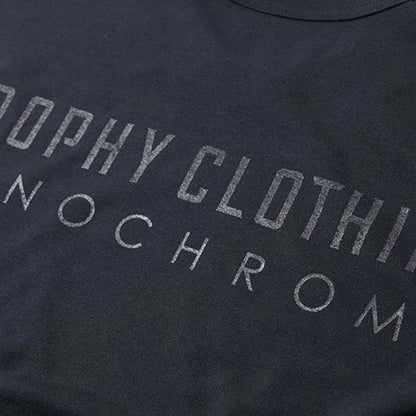 トロフィークロージング “Monochrome” Logo Pocket PC L/S Tee ロングスリーブ Tシャツ ノンウォッシュ Charcoal
